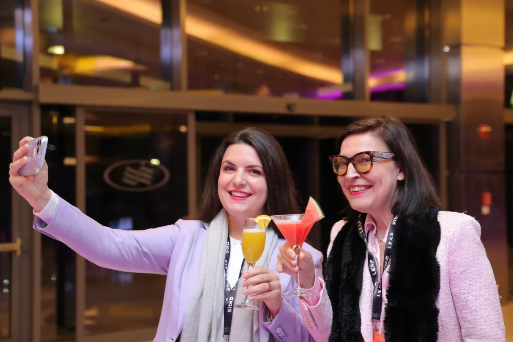 LEAP Connect canapes 
