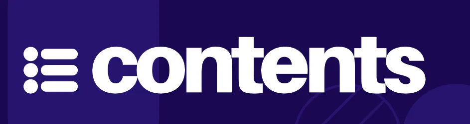 Contents SPA